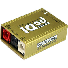 New Whirlwind pcDI 2-Ch Passive AV Direct Box w/ RCA & 1/8" Inputs, XLR Out