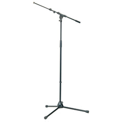 New K&M 21090-500-55 Heavy-Duty Mic Stand w/ Telescoping Boom Black