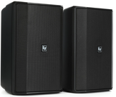 New Electro-Voice EVID-S5.2XB Surface Speakers Pair Black 70V/100V 300W