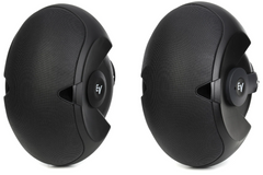 New Electro-Voice EVID 6.2T Black 70/100V Speaker with Dual 6" Woofers (Pair)