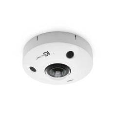 New IC Realtime IPEL-F12F-IRW2 12MP Fisheye IP Camera w/ IR & AI Indoor/Outdoor