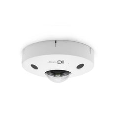 New IC Realtime IPEL-F12F-IRW2 12MP Fisheye IP Camera w/ IR & AI Indoor/Outdoor