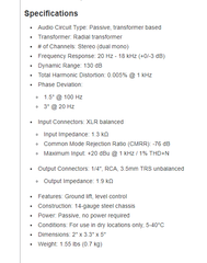 new-radial-proiso-balanced-to-unbalanced-passive-converter-stereo-output-4db-10-3