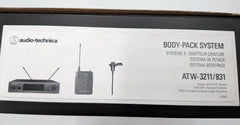 NEW Audio-Technica 3211/831EE1 3000 Series Wireless Lavalier Microphone System