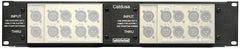 New Whirlwind CATDUSA-2R-KIT 2RU Rackmount Panel Kit for CAT5 Audio Systems