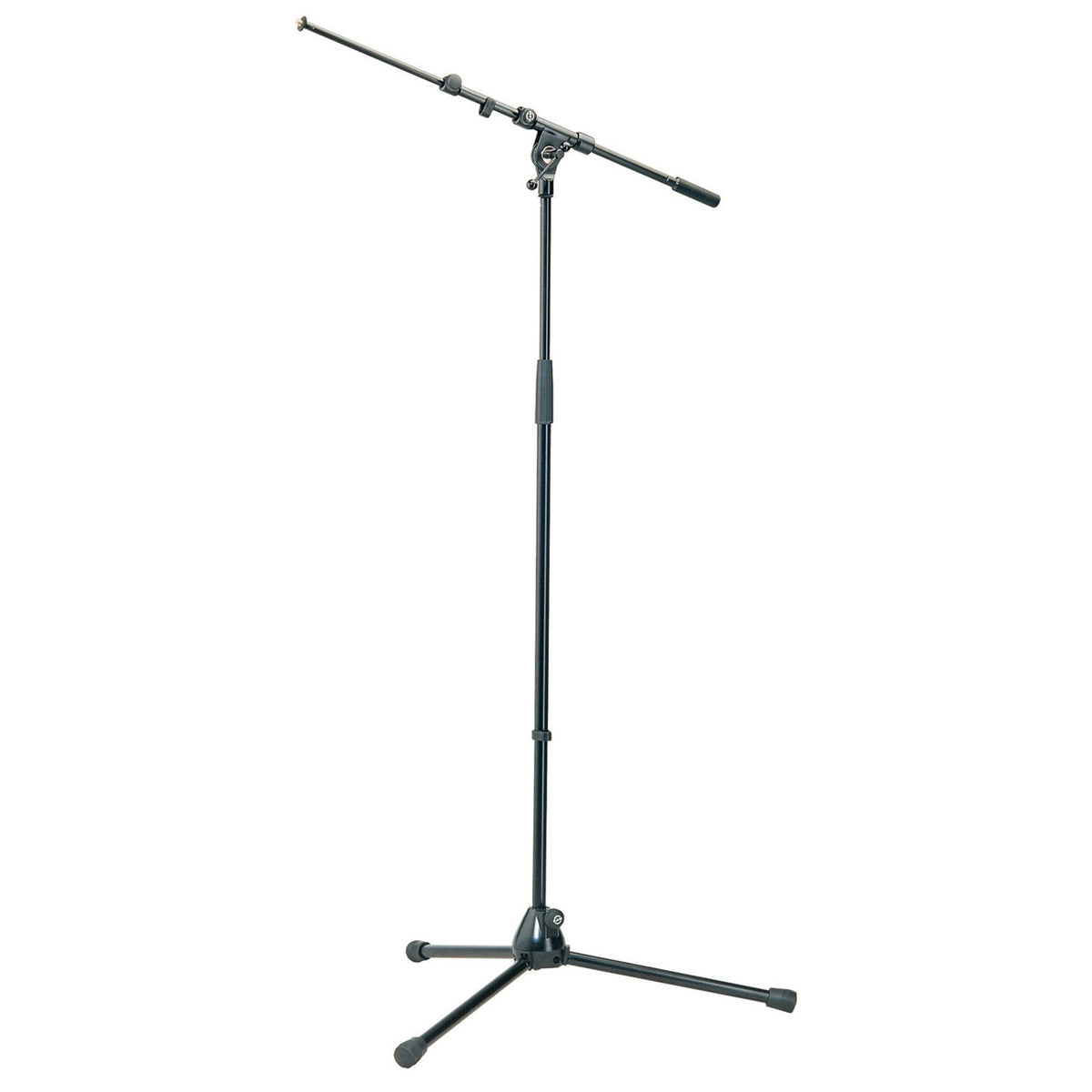 New K&M 21090-500-55 Heavy-Duty Mic Stand w/ Telescoping Boom Black