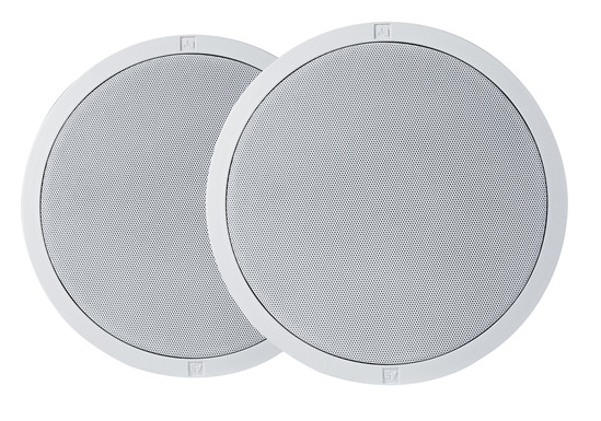 New Electro-Voice EVID-C4.2LP 4" Low-Profile Ceiling Speakers White (Pair)