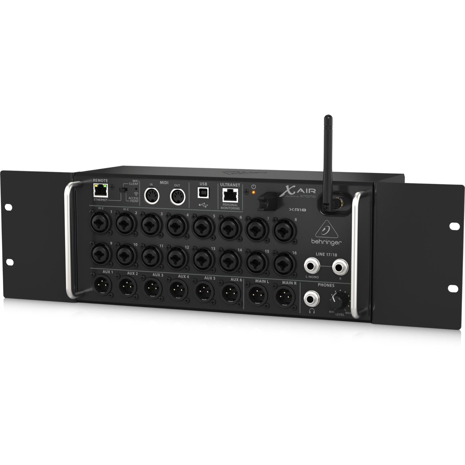New Behringer XR18 18-Channel Digital Mixer with USB Interface & WiFi Control