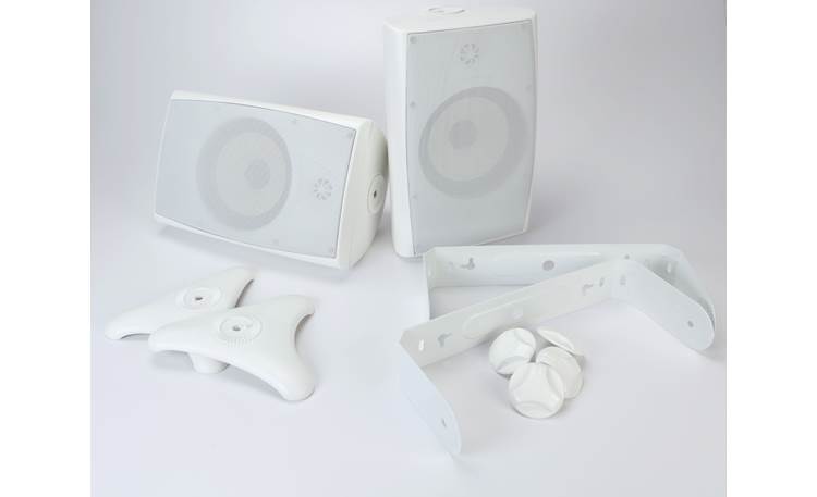 New Nuvo NV-AP-260W 6.5" 2-Way Indoor/Outdoor Speaker 8 Ohm White