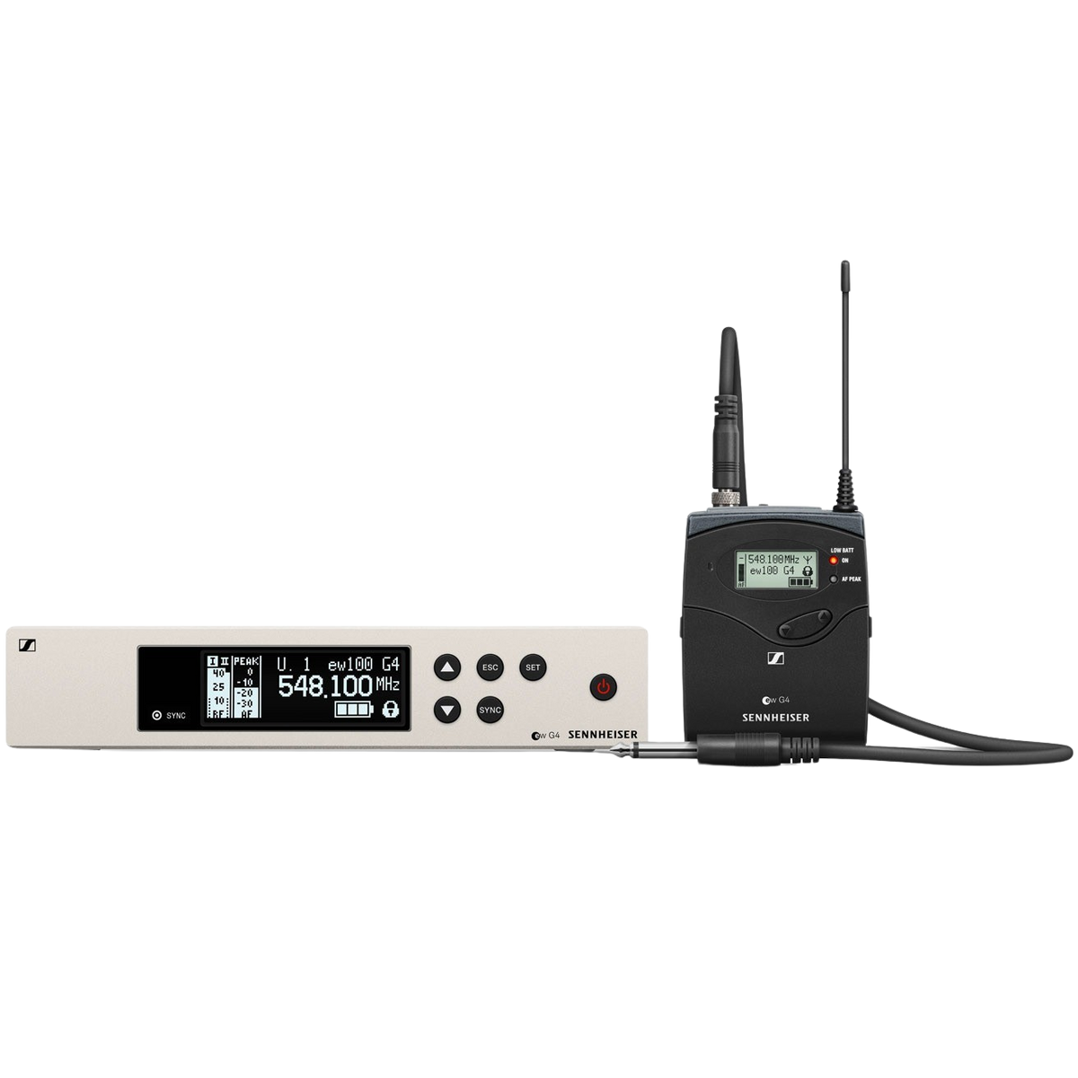 Wireless Instruments NEW Sennheiser EW 100 G4-CI1 Wireless Bodypack Instrument System With ...