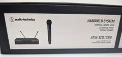 NEW - Audio-Technica ATW-3212/C510DE2 3000 Handheld Wireless Microphone System