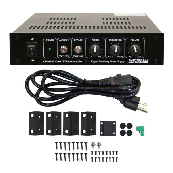 New Earthquake XJ-300ST 300W Stereo/Mono Class J Compact Power Amplifier